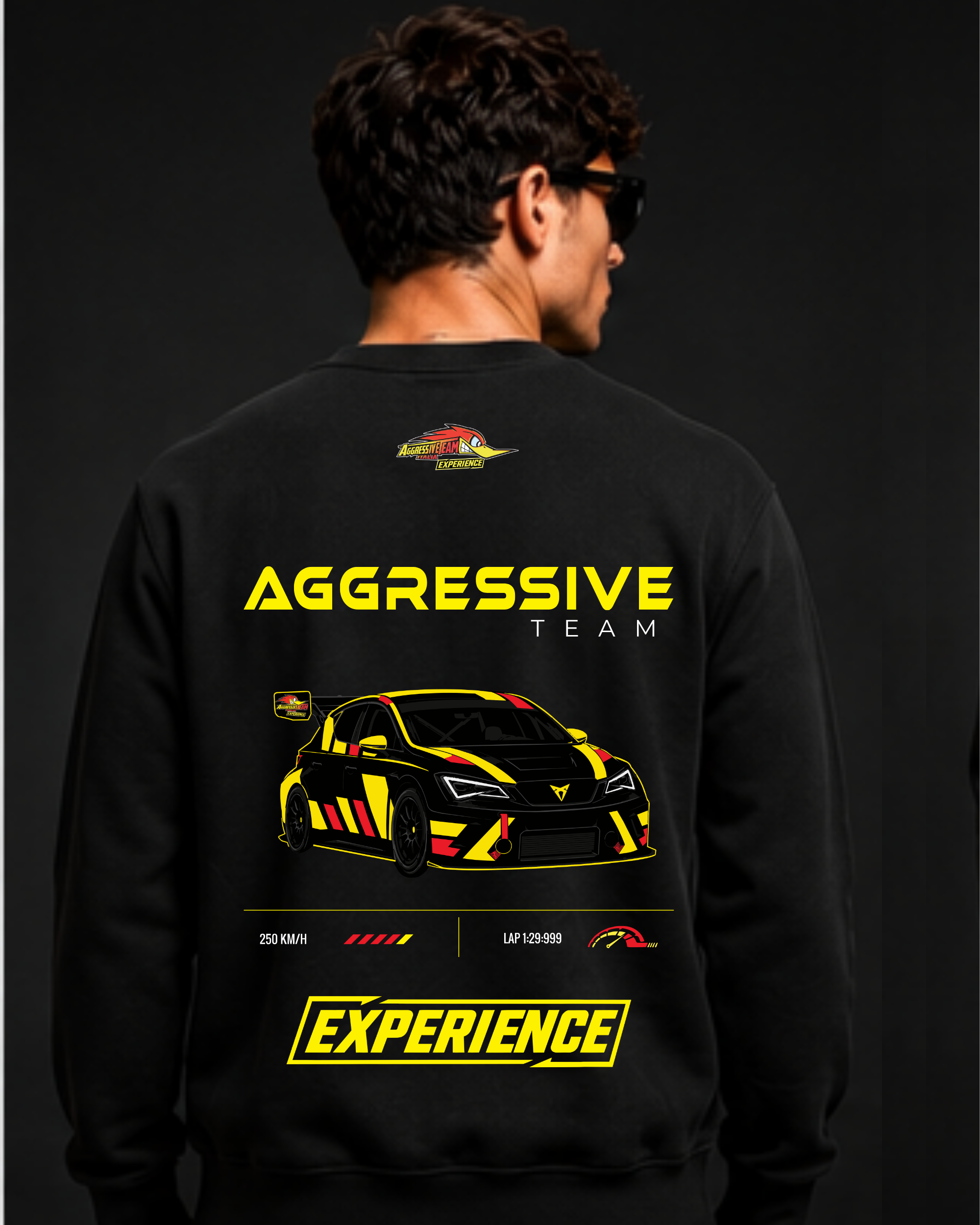 Crewneck a maniche lunghe