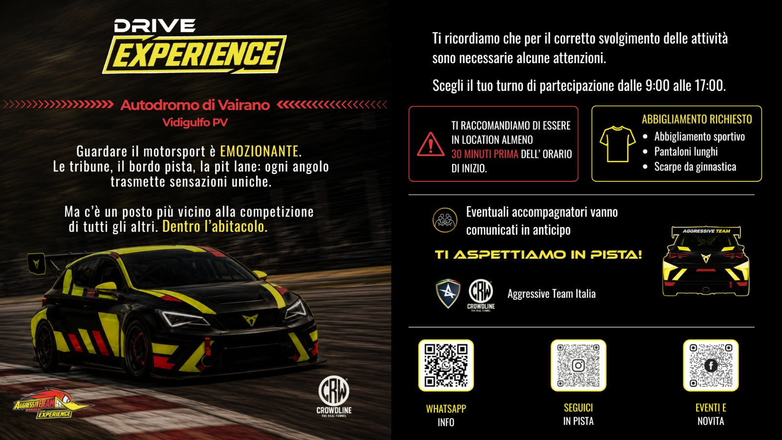DRIVE AGGRESSIVE
